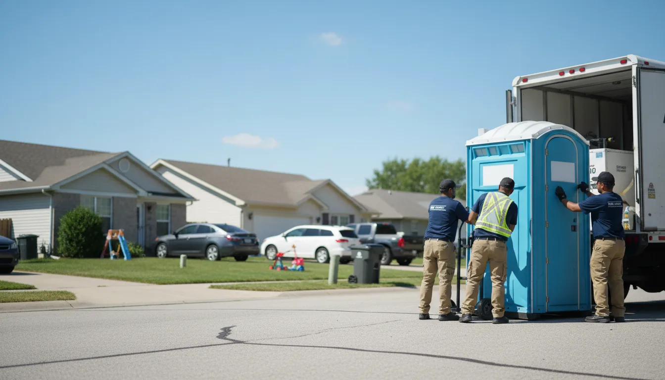Standard Porta Potty Rentals in Hamburg, IL near me